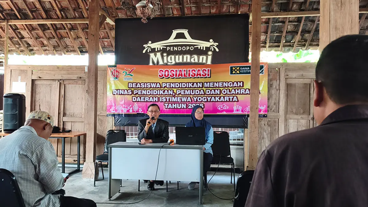 ANGGARAN MENINGKAT: Sekretaris Komisi D DPRD DIY Muhammad Syafi