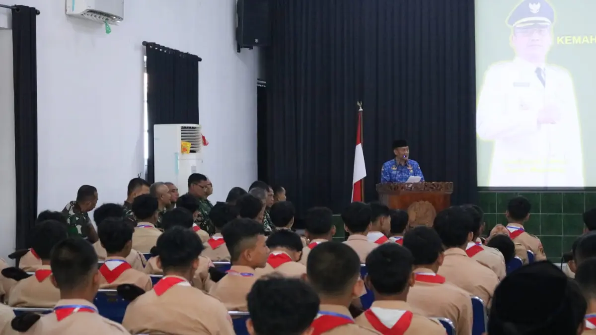 Kemah karakter di Rindam IV Diponegoro diikuti oleh 100 siswa dari tingkat SMP.