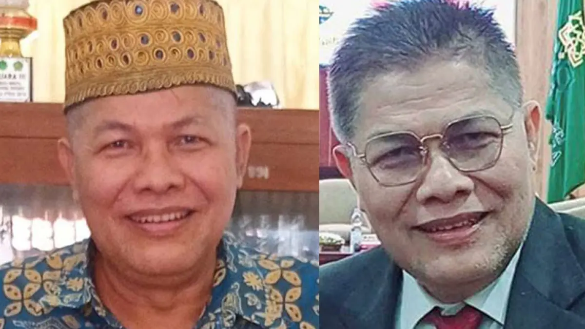 Fathul Wahid (Rektor UII) dan Ishadi Zayid (Kadisbud Sleman). Istimewa
