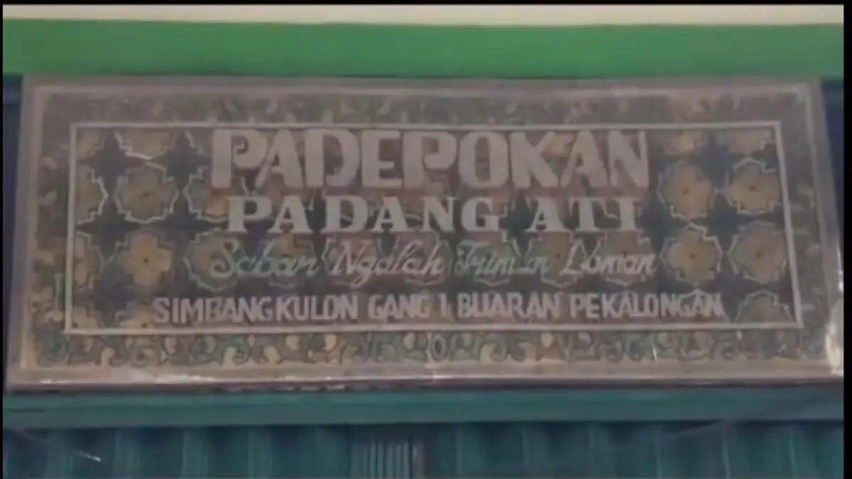 Plang Padepokan Padang Ati Pekalongan.