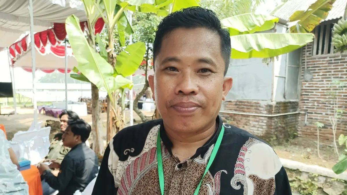 Sekretaris Paguyuban Kepala Desa dan Perangkat Desa (Polosoro) Purworejo Dwinanto. (M Hafied/Radar Jogja)