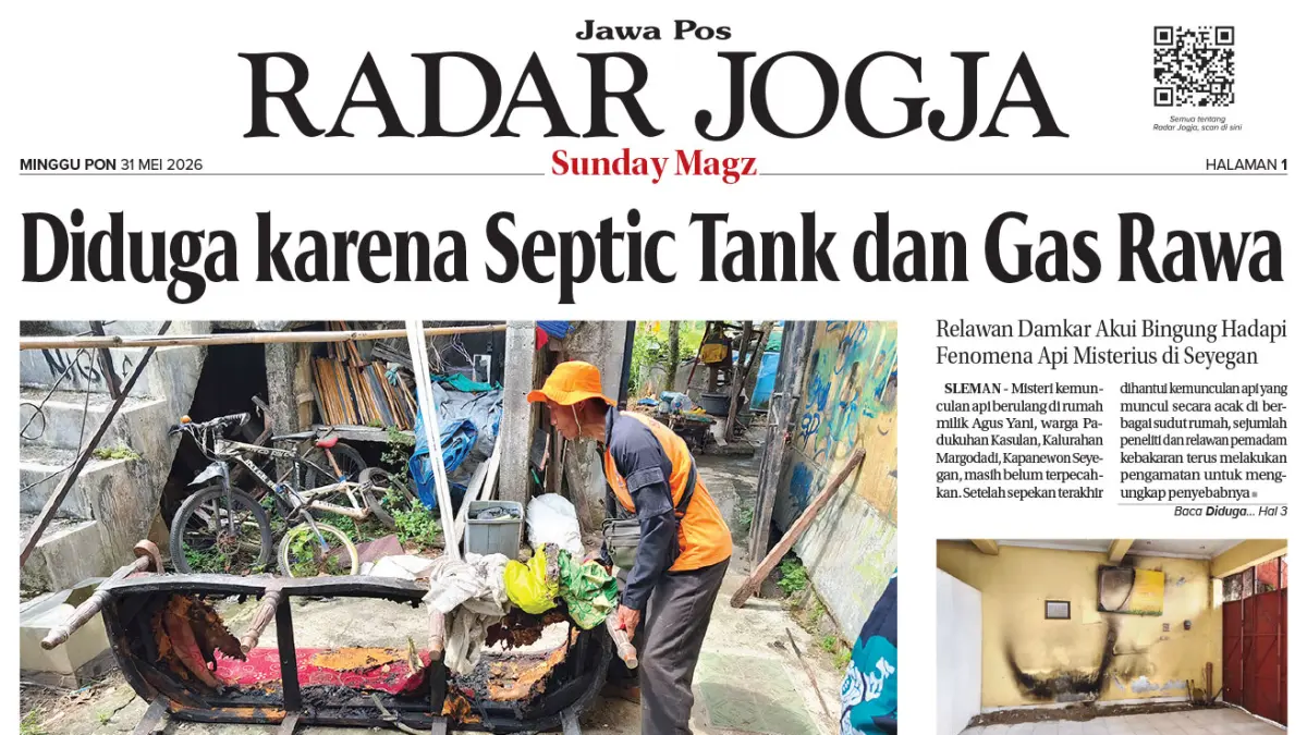 JAWA POS - RADAR JOGJA, EDISI MINGGU, 31 MEI 2026
