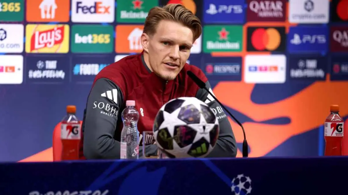 Kapten Arsenal, Martin Odegaard siap untuk ciptakan lebih banyak sejarah jelang laga final Liga Champions melawan Paris Saint Germain.