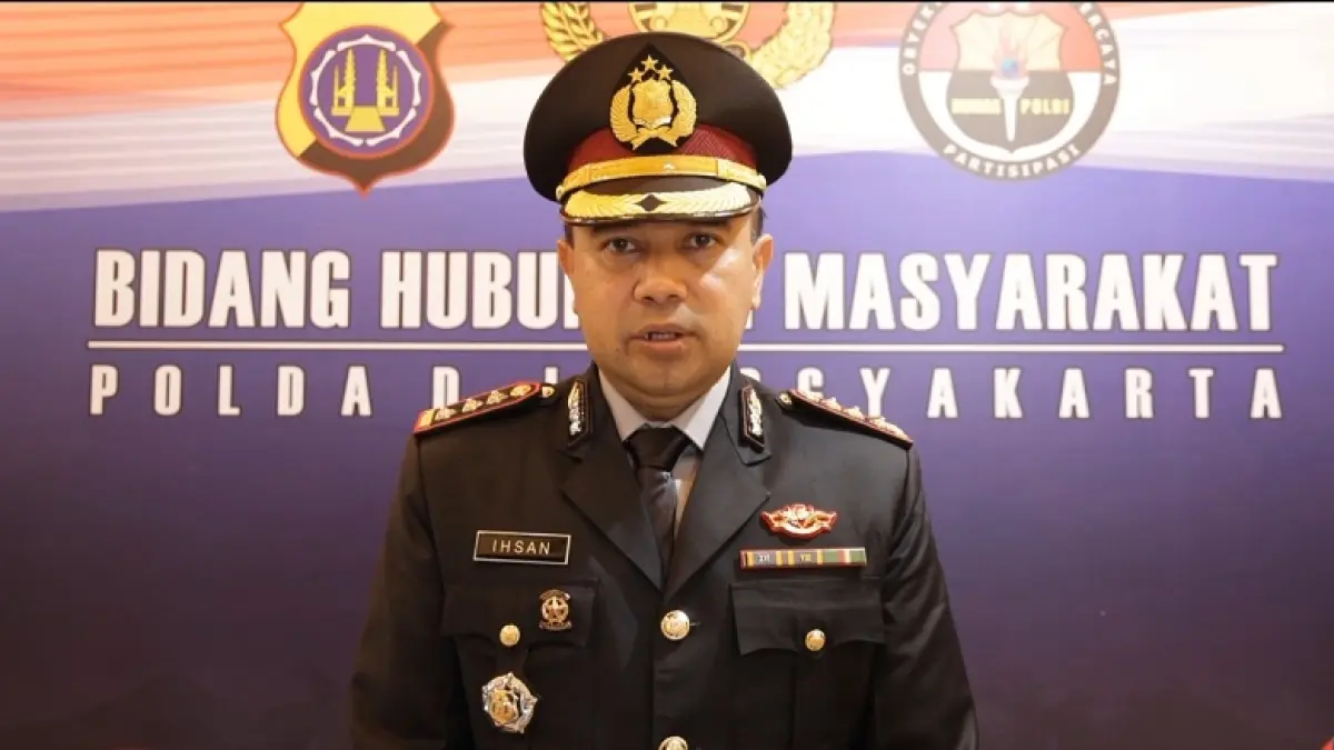 Caption: Kabid Humas Polda DIY Kombes Pol Ihsan. Dokumen Polda DIY&nbsp;

&nbsp;