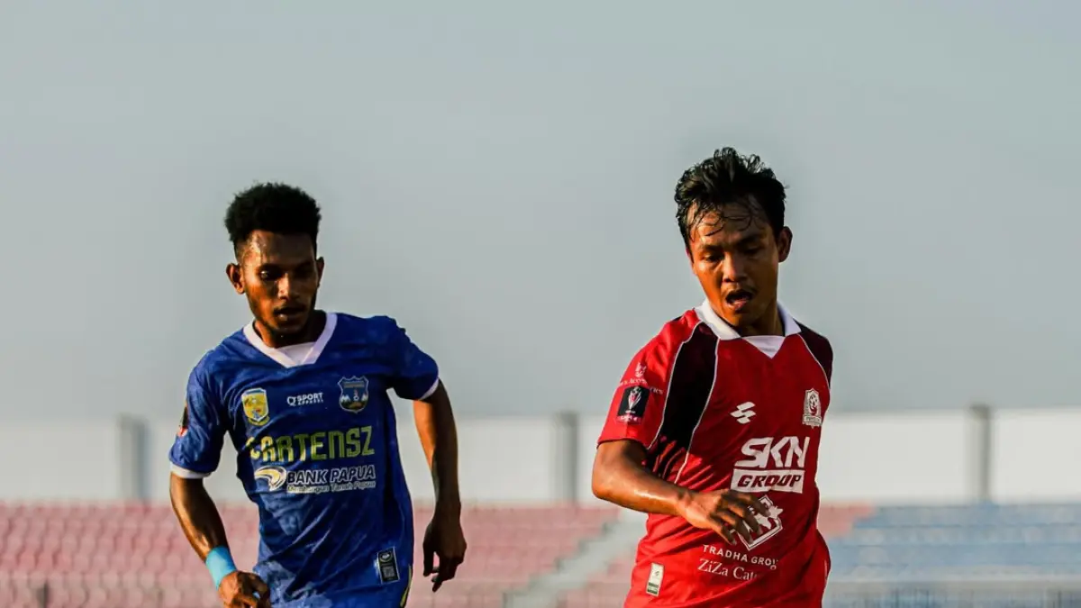 Persak Kebumen menghadapi Persipuncak sebagai lawan perdana pada Liga 4 Nasional di Stadion Gelora Ratu Pamelingan, Kabupaten Pamekasan. (Dokumentasi Persak Kebumen)