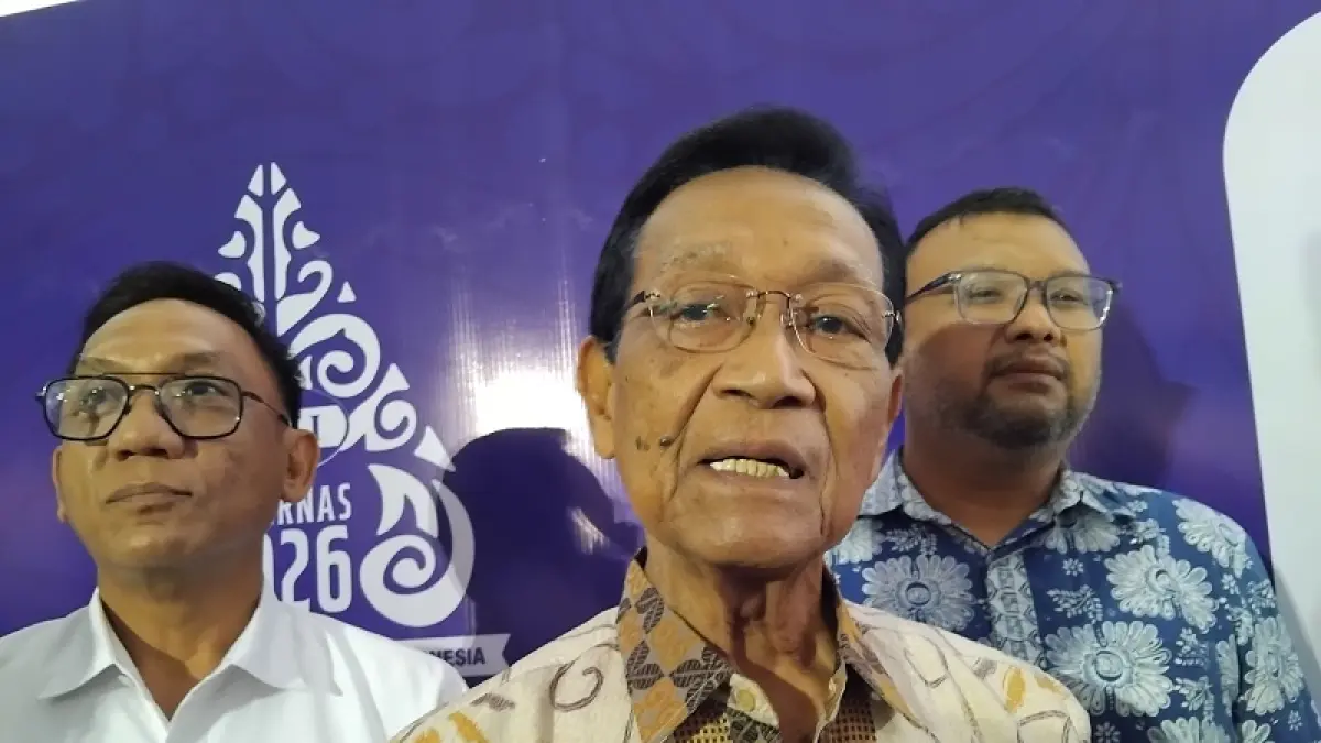 Headshot: Gubernur DIY Hamengku Buwono X saat ditemui di Grand Hotel De Djokja, Rabu (3/6/2026).&nbsp;Rizky&nbsp;Wahyu/Radar Jogja&nbsp;