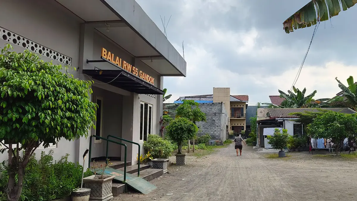 BEDA DENGAN DULU: Area Tanah Kas Desa (TKD) Kalurahan Condongcatur yang berada di area Padukuhan Gandok dan Pringwulung, Condongcatur, Depok, Sleman, kemarin (4/6). Fahmi Fahriza/Radar Jogja
