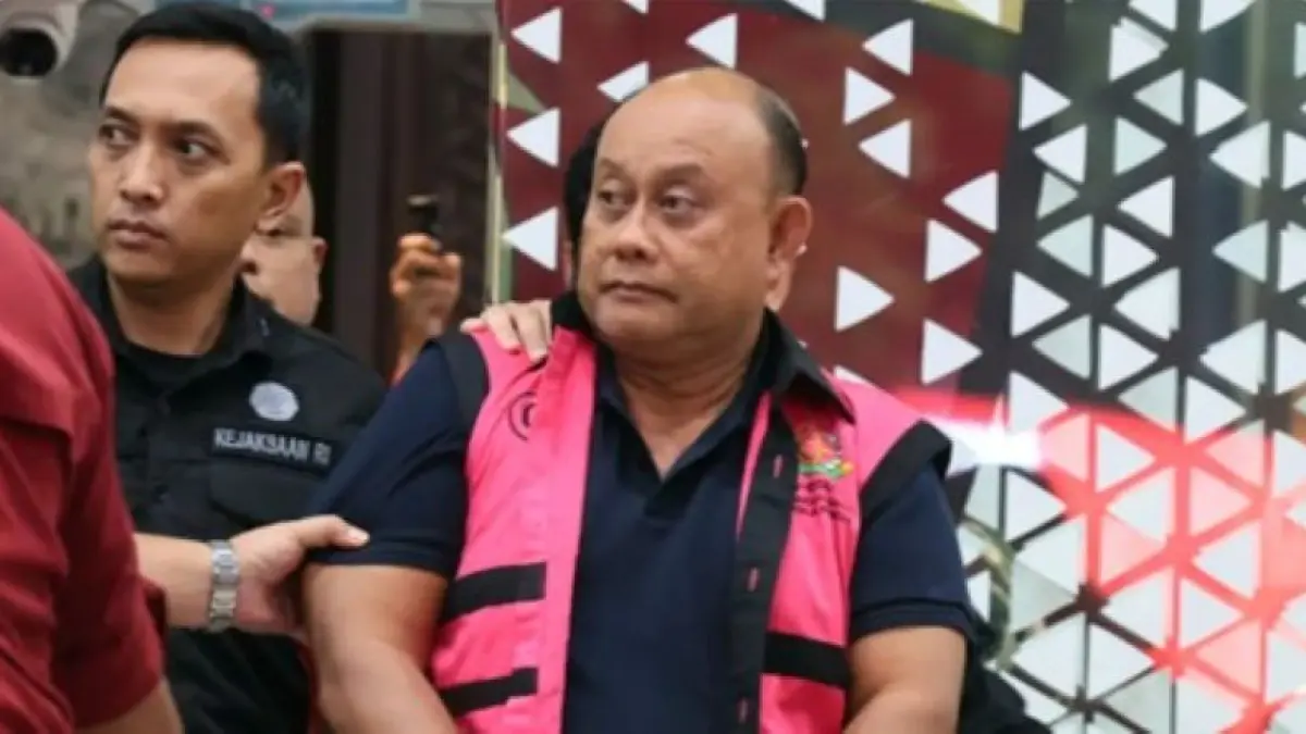 Dandan Hindayana tersangka korupsi proyek MBG. (Sumber: JawaPos.com/Dery Ridwansah)