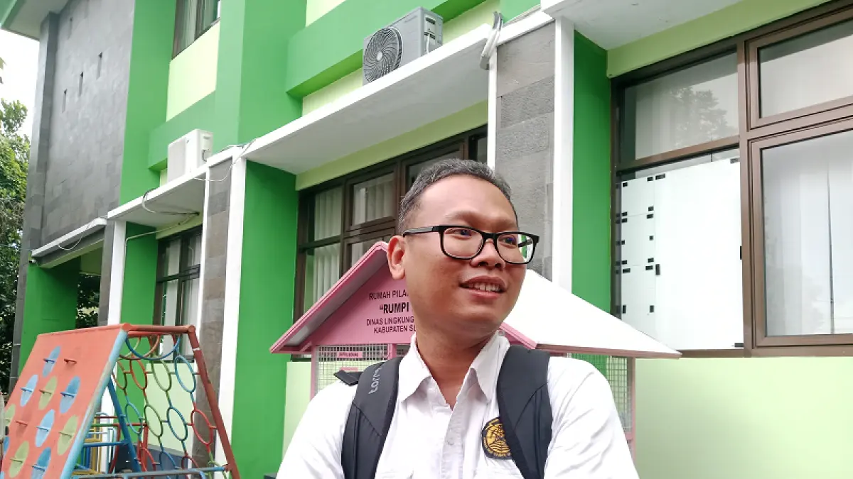 Ketua Tim Mitigasi Bencana Gunung Merapi BPPTKG, Andika Bayu Aji. Delima&nbsp;Purnamasari/Radar Jogja