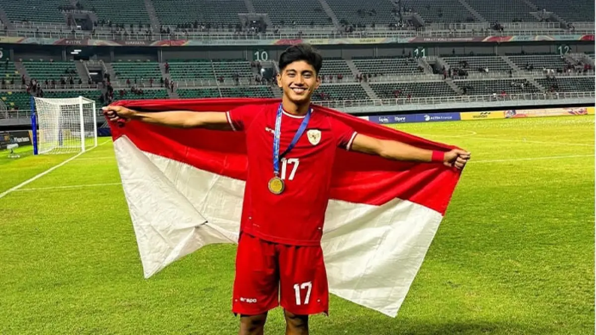 Muhammad Mufli Hidayat saat membela Timnas U-20. (Istimewa)