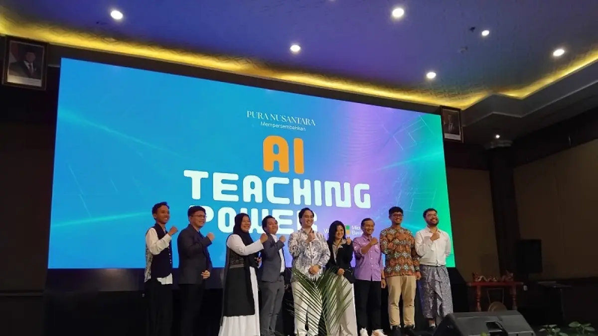 TEKNOLOGI:&nbsp;Suasana workshop bertajuk AI Teaching Power yang dilaksanakan di Hotel Alana Malioboro, Selasa (9/6/2026). IWAN&nbsp;NURWANTO/RADAR JOGJA