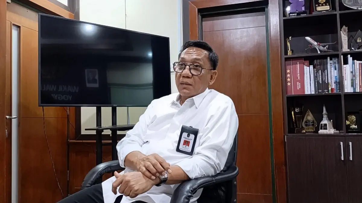 CAPTION:&nbsp;Wakil Wali Kota Jogja Wawan Harmawan saat ditemui di kantornya, Rabu (10/6/2026). IWAN&nbsp;NURWANTO/RADAR JOGJA