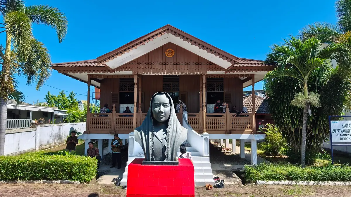rumah Fatmawati di Bengkulu 