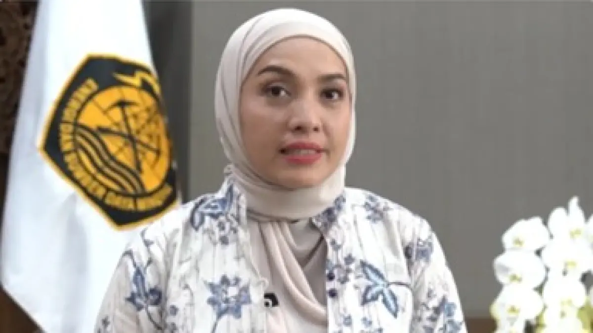 Juru Bicara Kementerian Energi dan Sumber Daya Mineral (ESDM) Dwi Anggia. (Sumber: Radar Surabaya)