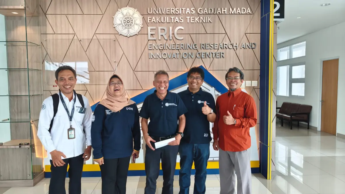 Sesi konferensi pers yang dilakukan oleh FT UGM terkait fenomena rumah api di Seyegan. (Fahmi Fahriza/Radar Jogja)&nbsp;