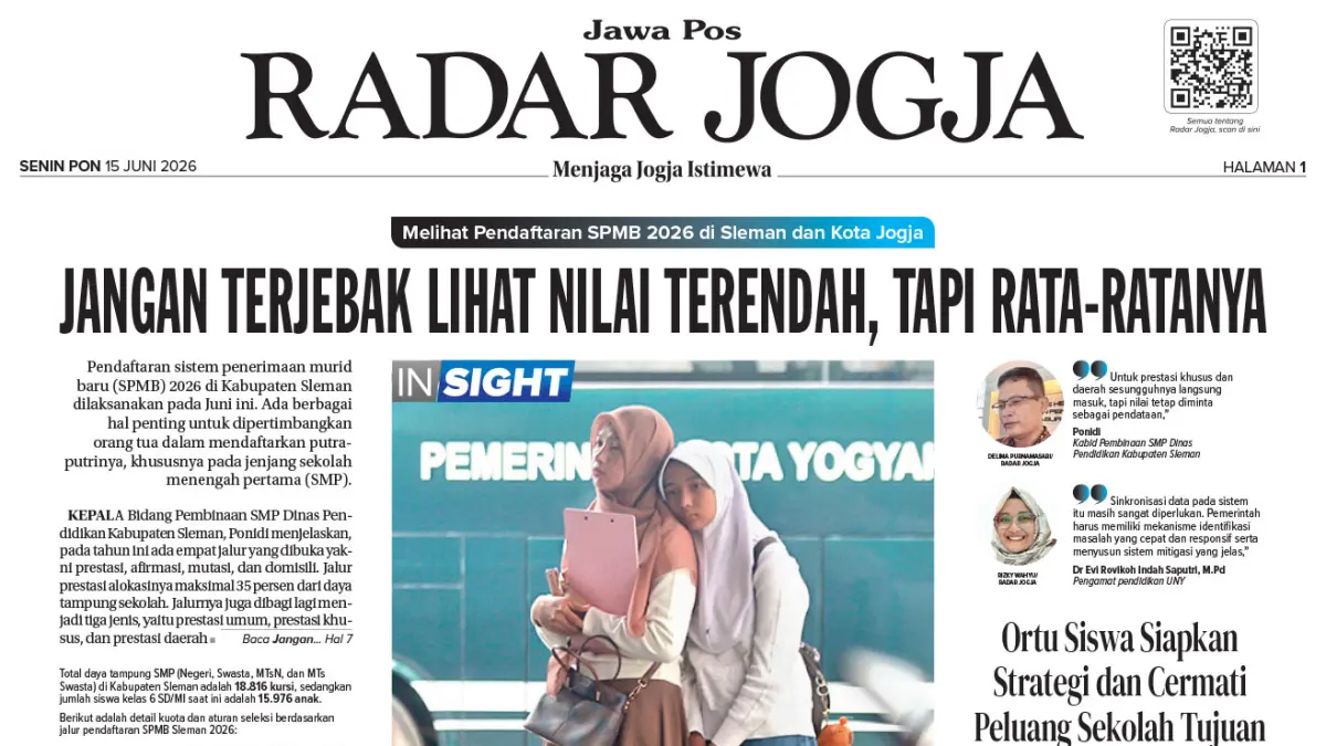 Desain Dwi Fajar/Radar Jogja 