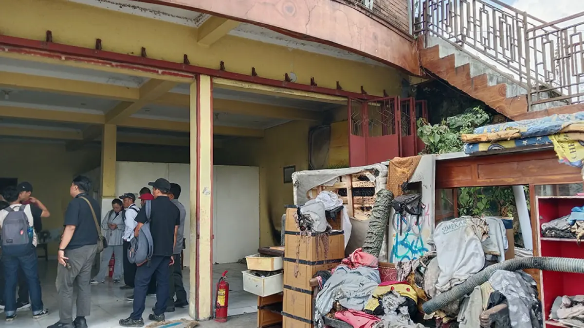 Rumah api Seyegan yang terus-menerus mengalami kebakaran. Delima Purnamasari/Radar Jogja
