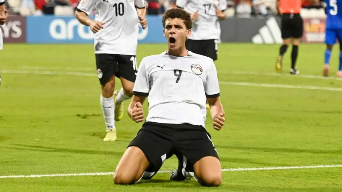 Pemain muda Mesir yang kin berseragam Barcelona, Hamza Abdelkarim. (getty images)