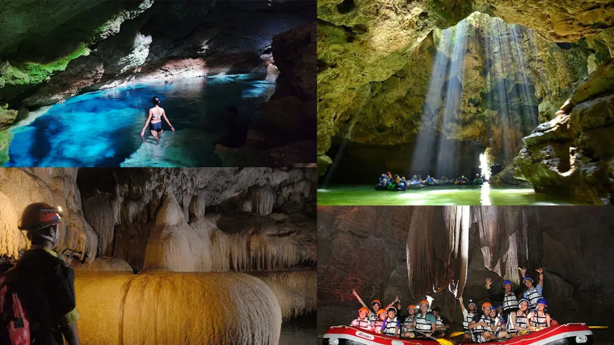 Berbagai wisata gua di Yogyakarta. (Berbagai Sumber)
