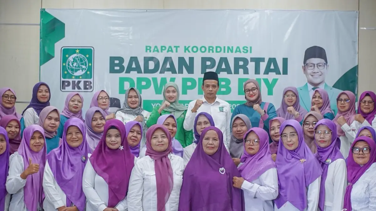 Ketua DPW PKB DIY Umaruddin Masdar menghadiri Rapat Koordinasi Badan Partai DPW PKB DIY,
