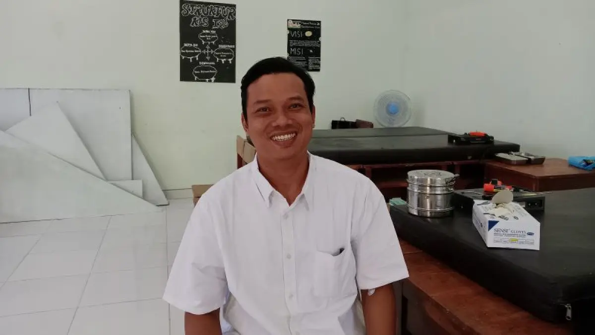Penerus Bong Supit Suryono, Yogi Surya Husada. (Delima&nbsp;Purnamasari/Radar Jogja)