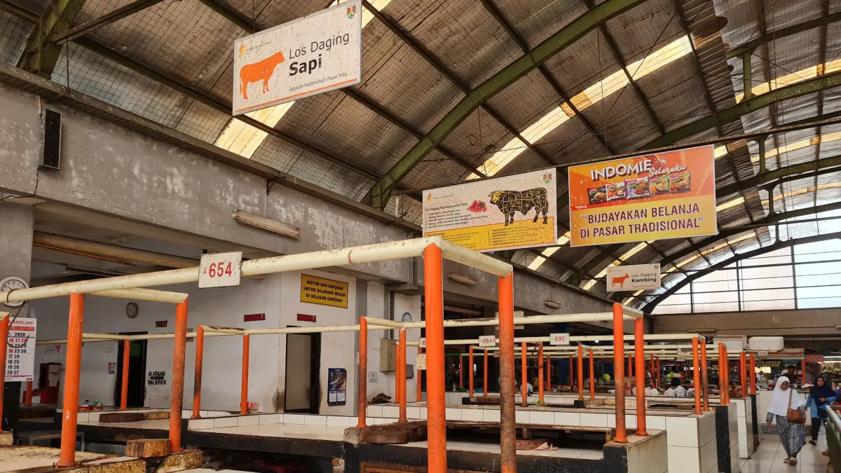 Para pedagang daging sapi memilih tidak berjualan selama tiga hari, 18-20 Juni 2026.