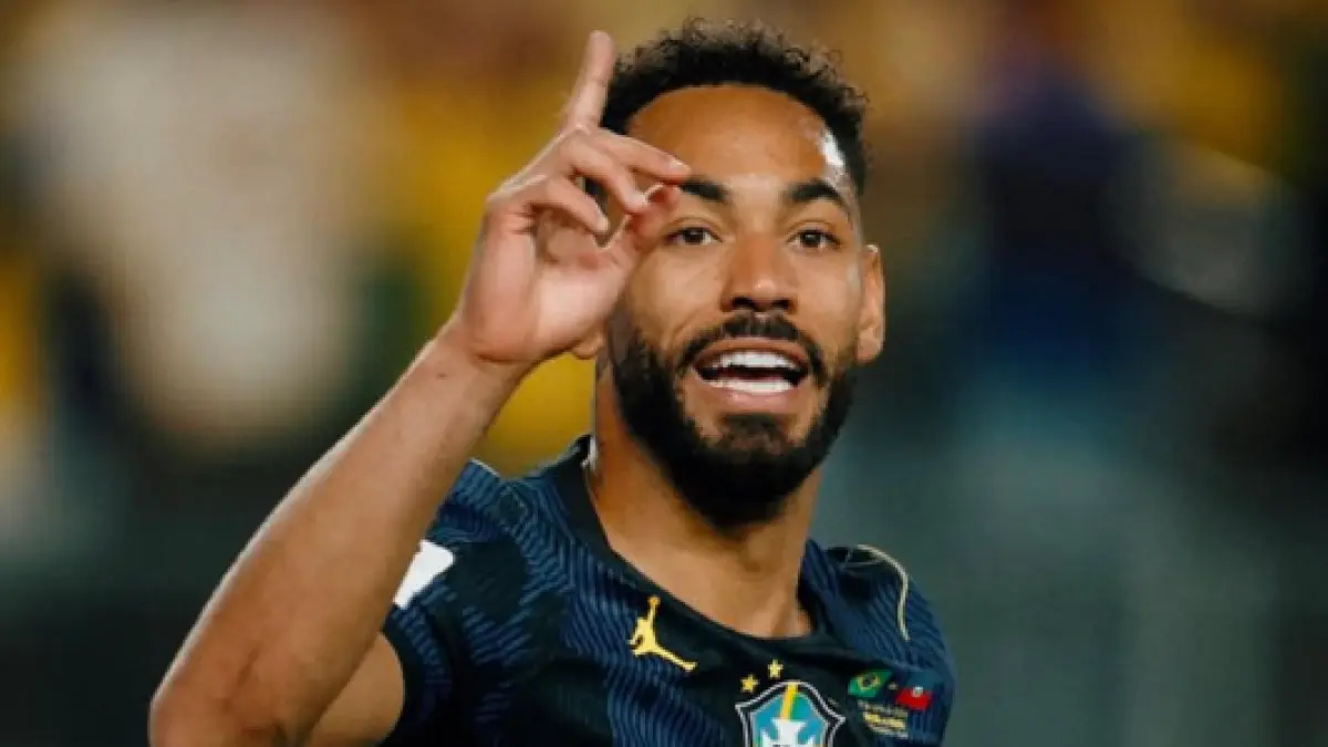 Matheus Cunha cetak dua gol saat Brasil kalahkan Haiti di Piala Dunia 2026 pada Sabtu (20/6/2026).