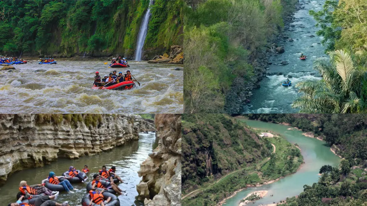 Wisata susur sungai di Yogyakarta. (Pixabay)