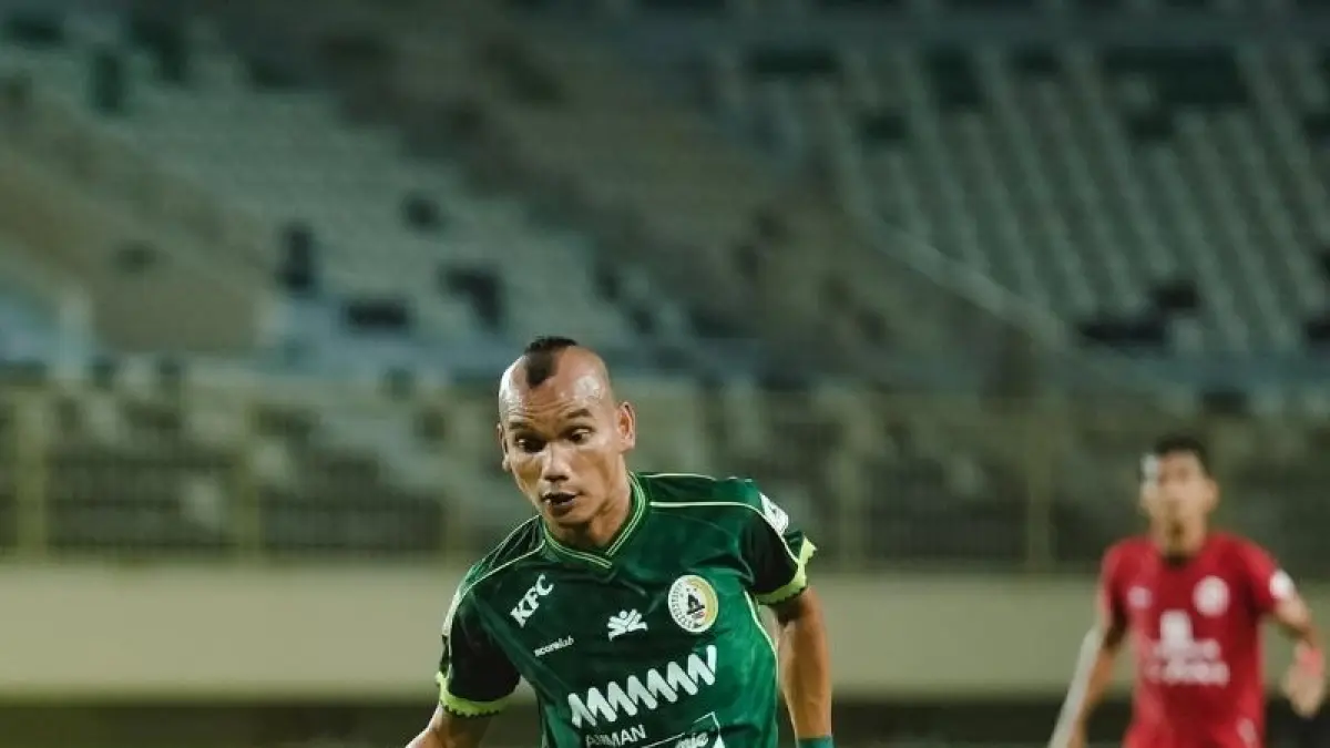 Keterangan Winger lincah Riko Simanjuntak. Istimewa&nbsp;