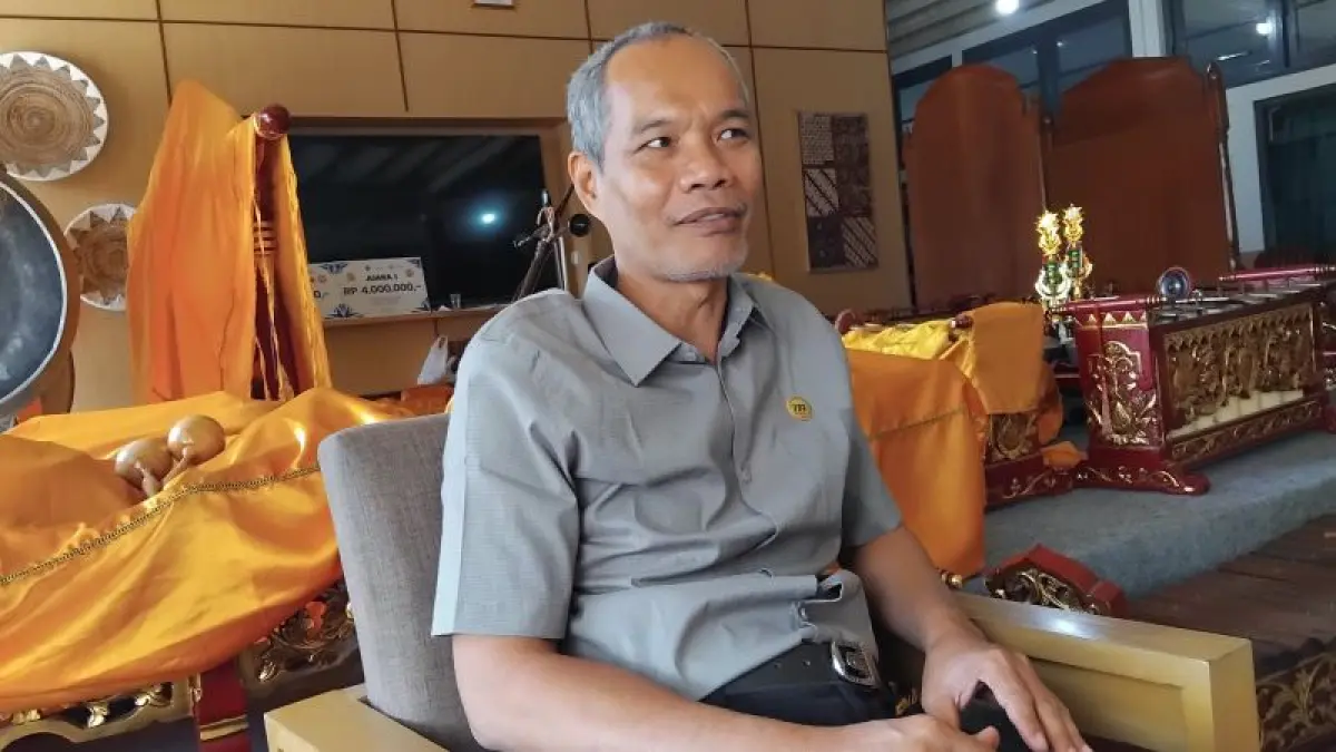 Ketua SPMB SMAN 1 Jogja Kusyanto. (Rizky Wahyu/Radar Jogja)