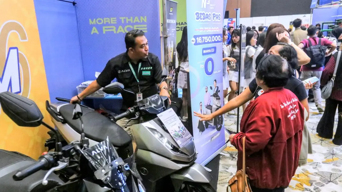 Motor Listrik ALVA Tancap Gas Perkuat Ekosistem Kendaraan Listrik di Yogyakarta