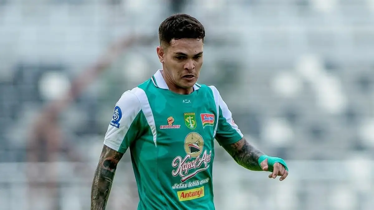 IMPRESIF: Striker asing Persebaya Surabaya Gali Freitas yang sedang dirumorkan jadi incaran PSS Sleman. Dokumen Istimewa&nbsp;
