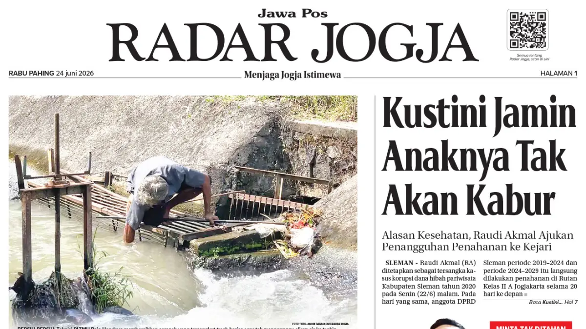 JAWA POS - RADAR JOGJA, EDISI RABU, 24 JULI 2026