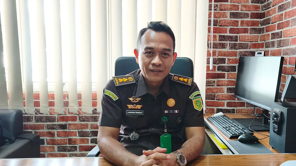 Kepala Seksi Penerangan Hukum (Kasi Penkum) Kejati DIJ Langgeng Prabowo. Fahmi Fahriza/Radar Jogja
