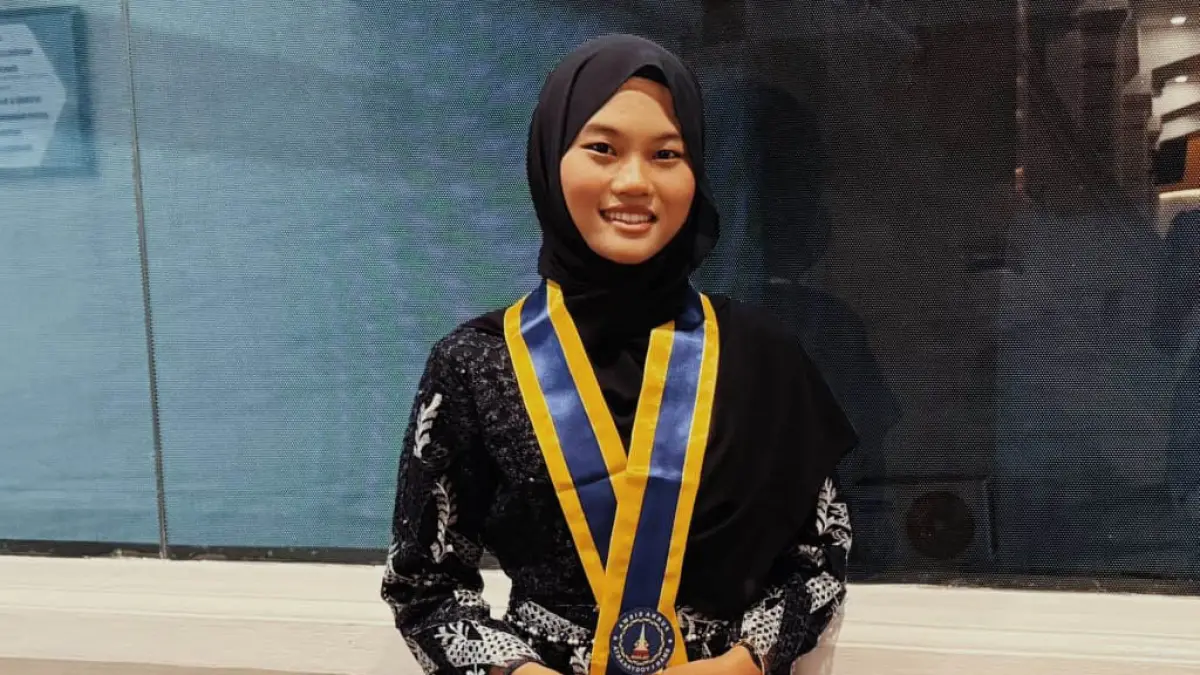 Anisa Nurmalitasari, tembus UGM dengan UKT nol. (Foto: Dokumentasi pribadi)