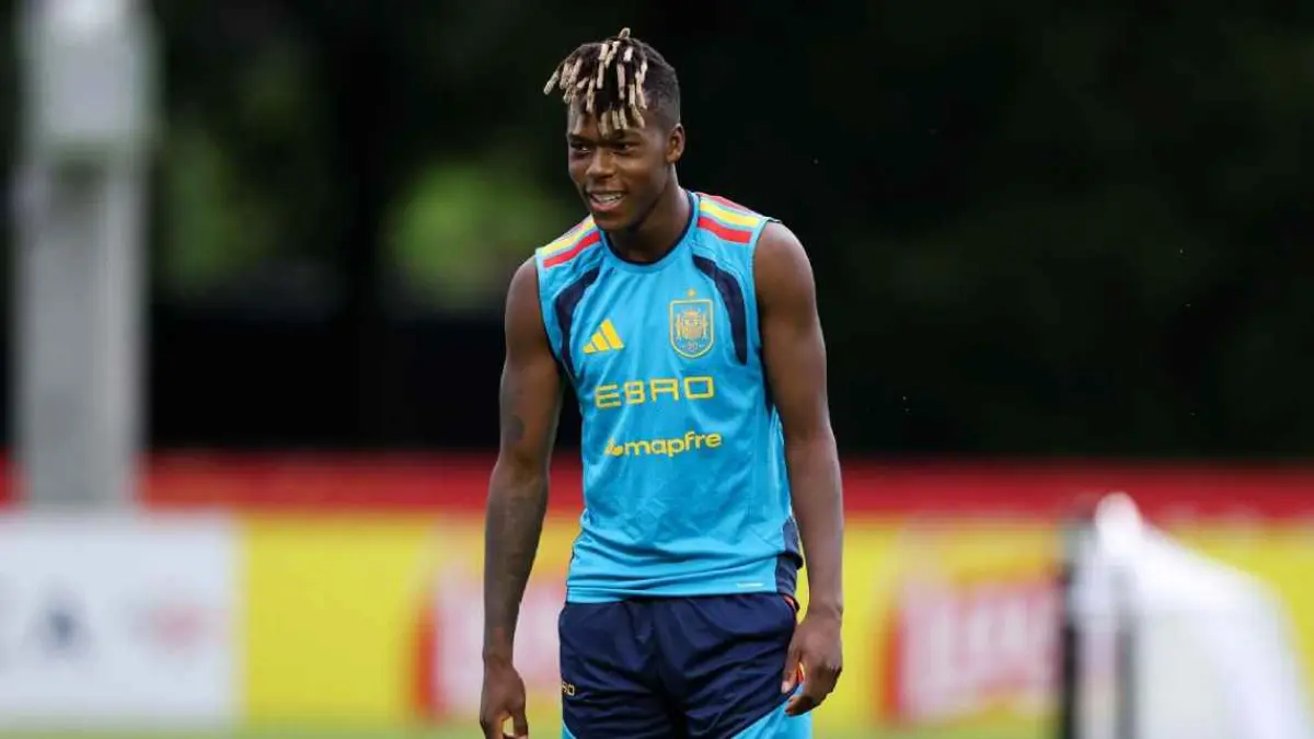 Winger Spanyol, Nico Williams tegaskan siap menjadi starter melawan Uruguay.