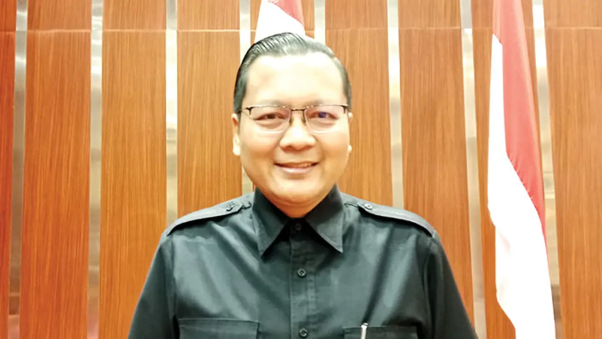 Ketua DPRD Sleman Y. Gustan Ganda. (Delima Purnamasari/Radar Jogja)