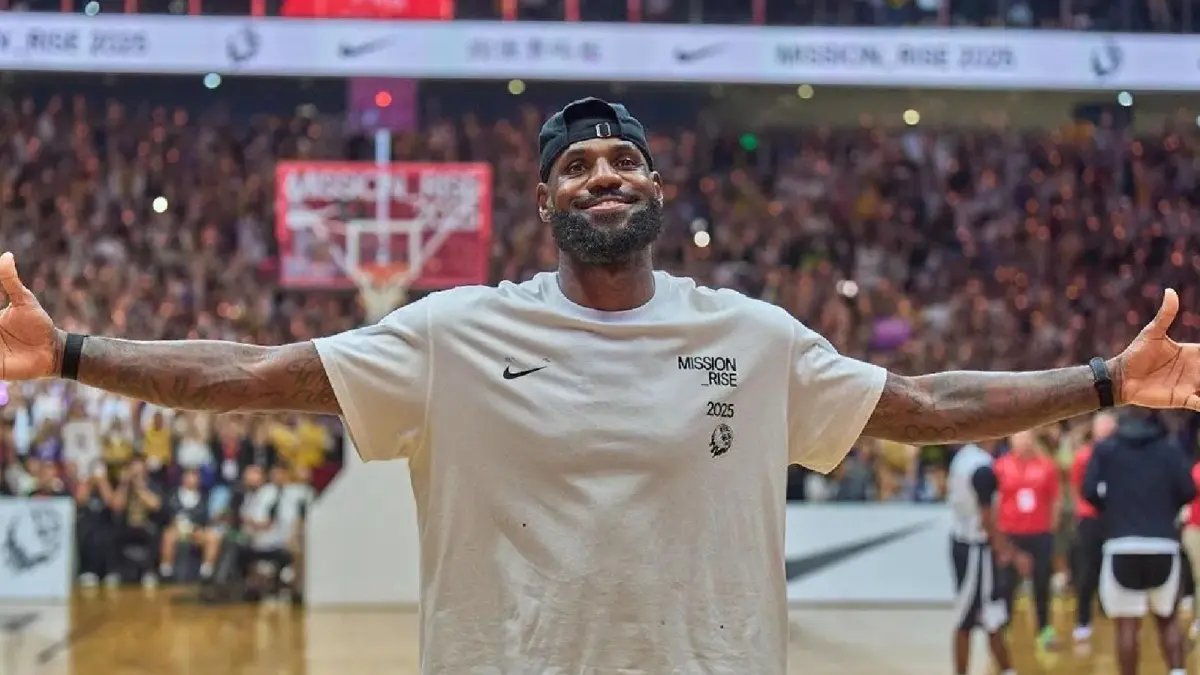 Bintang NBA LeBron James