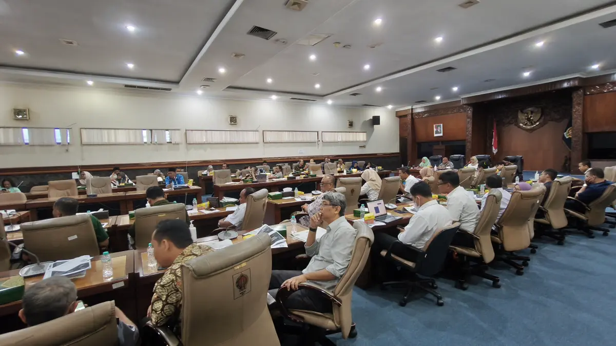 Sesi public hearing Rancangan Peraturan Daerah (Raperda) tentang Pengelolaan Perfilman DIJ