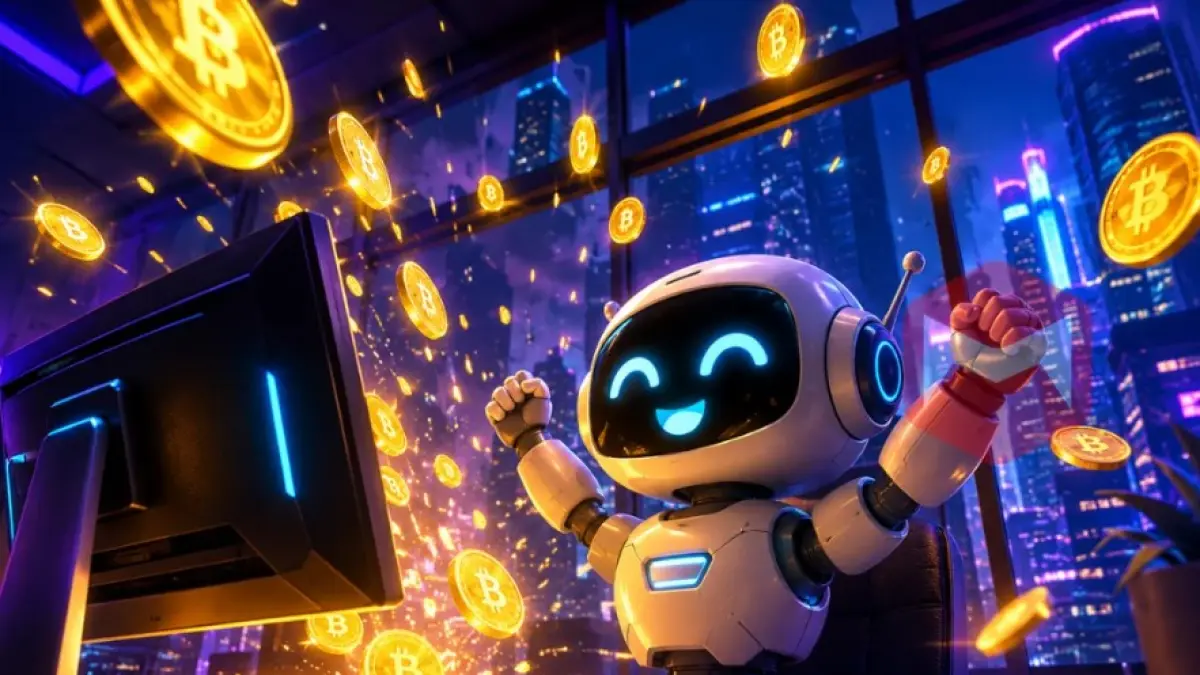 ilustrasi ai crypto