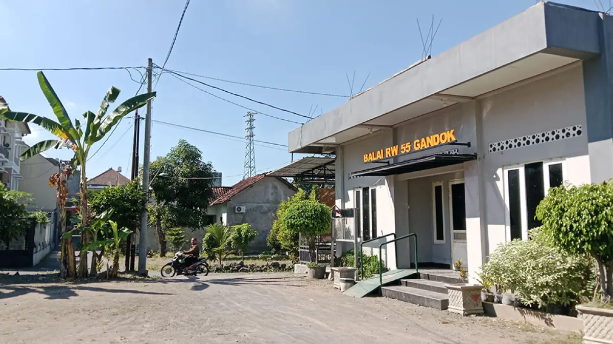 Lokasi objek korupsi TKD oleh Lurah Condongcatur. Delima Purnamasari/Radar Jogja

