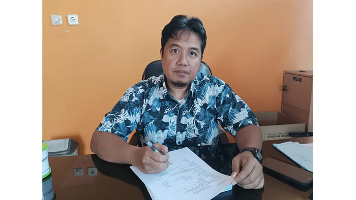 Kepala Gudang Bulog Kebumen Dwi Purwanto. (M Hafied/Radar Jogja)