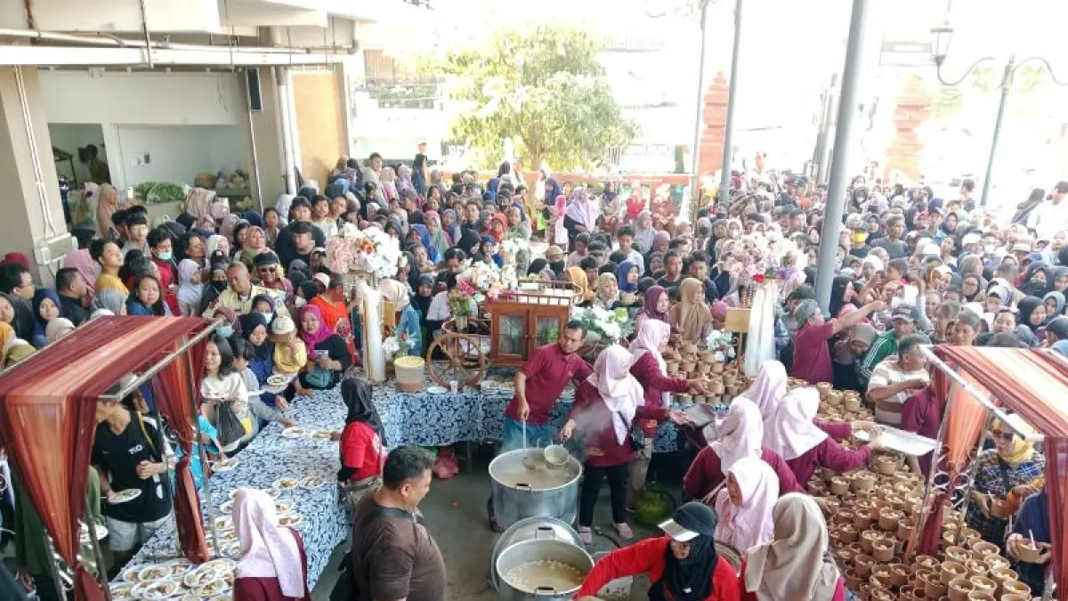 Delima Purnamasari/Radar Jogja
Perayaan Pasar Godean Bali Kumandange.