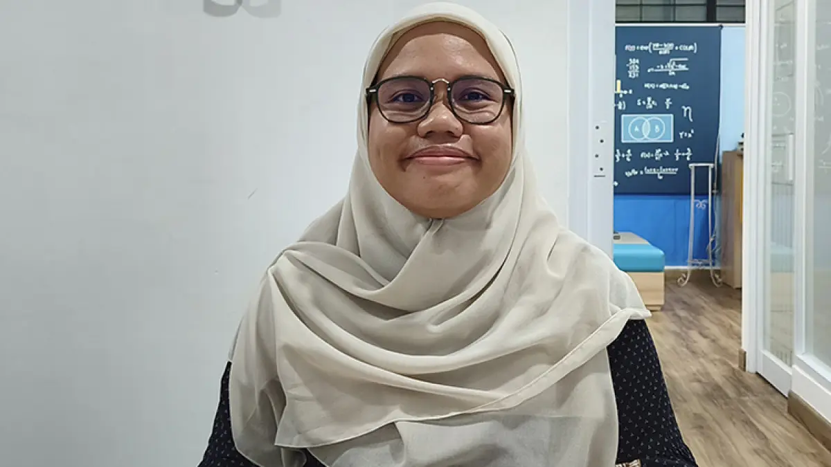 Kepala Program Studi Statistika UGM, Atina Husnaqilati. (Foto: Fahmi Fahriza/Radar Jogja)