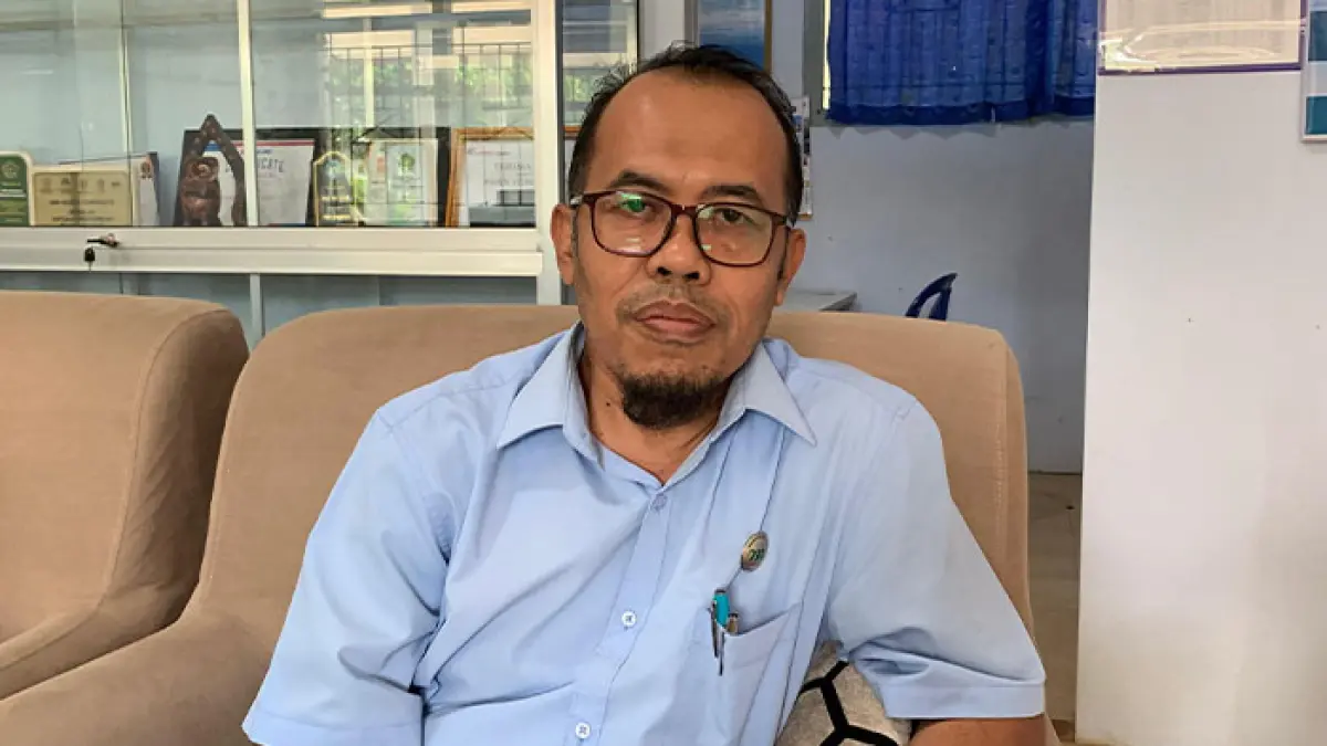 Wakil Kepala Sekolah Bidang Kurikulum SMKN 1 Girimulyo Winarto. (Anom Bagaskoro/Radar Jogja)