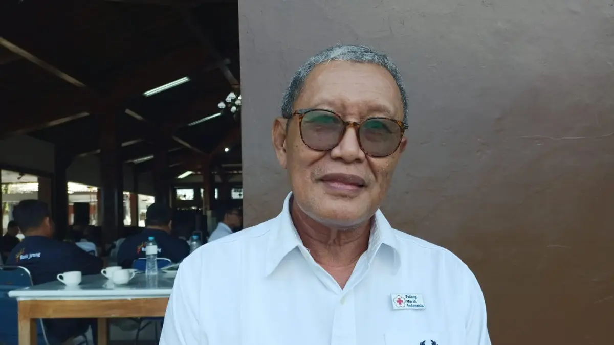 Ketua PMI Kebumen Sabar Irianto. (M Hafied/Radar Jogja)