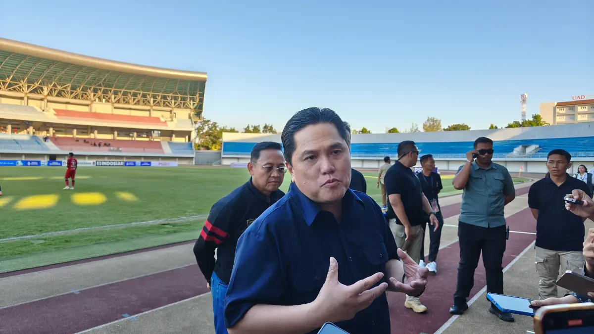 Menpora Sekaligus Ketum PSSI Erick Thohir Siapkan Solusi Agar Pengembangan Mandala Krida Bisa Dilanjutkan