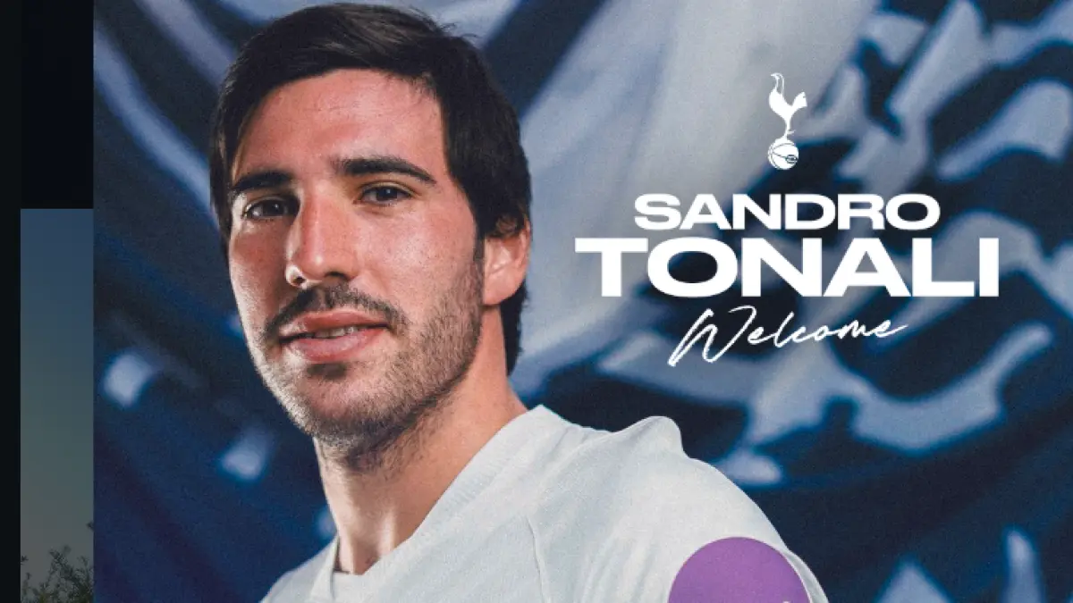 Tottenham Hotspur resmi datangkan Sandro Tonali yang pecahkan rekor transfer klub.
