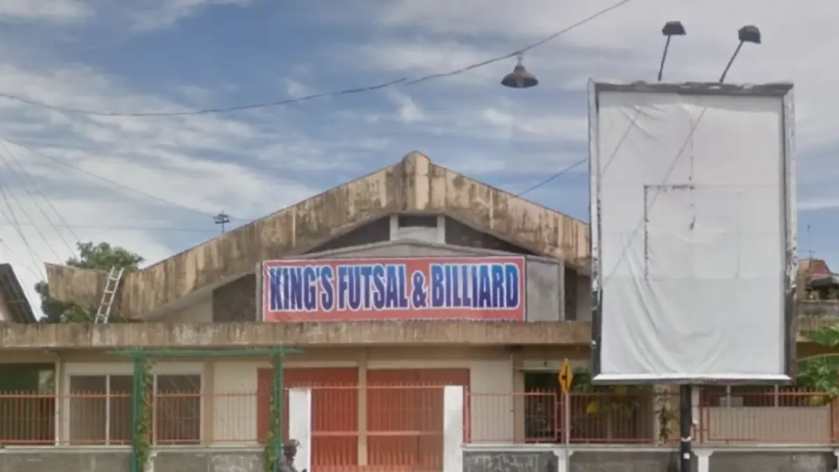 Eks Bioskop Mandala Theater Wates yang saat itu dijadikan sebagai gedung olahraga. (IG/gegerkulonprogo)