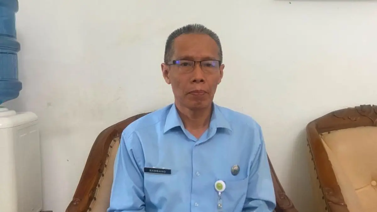 Kepala DLH Kabupaten Bantul Bambang Purwadi Nugroho. (Cintia&nbsp;Yuliani/Radar Jogja)